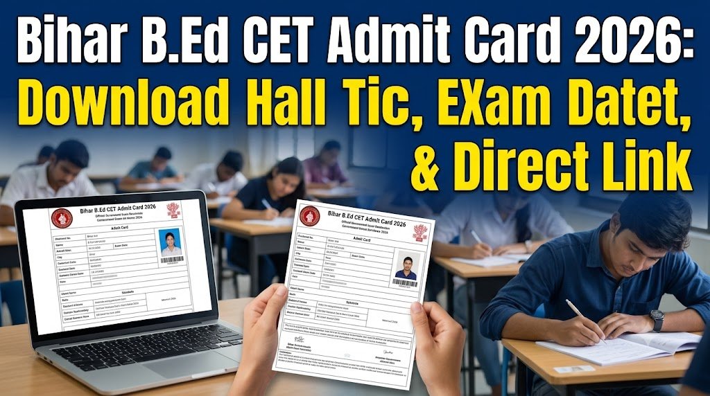 Bihar B.Ed CET Admit Card 2026: Download Hall Ticket, Exam Date & Direct Link 3 Alt TeBihar B.Ed CET Admit Card 2026 Download Hall Ticket